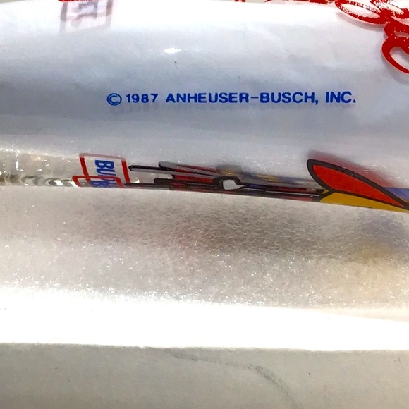 Two Spuds Mackenzie 1987 beer glasses perfect - Picture 4 of 6